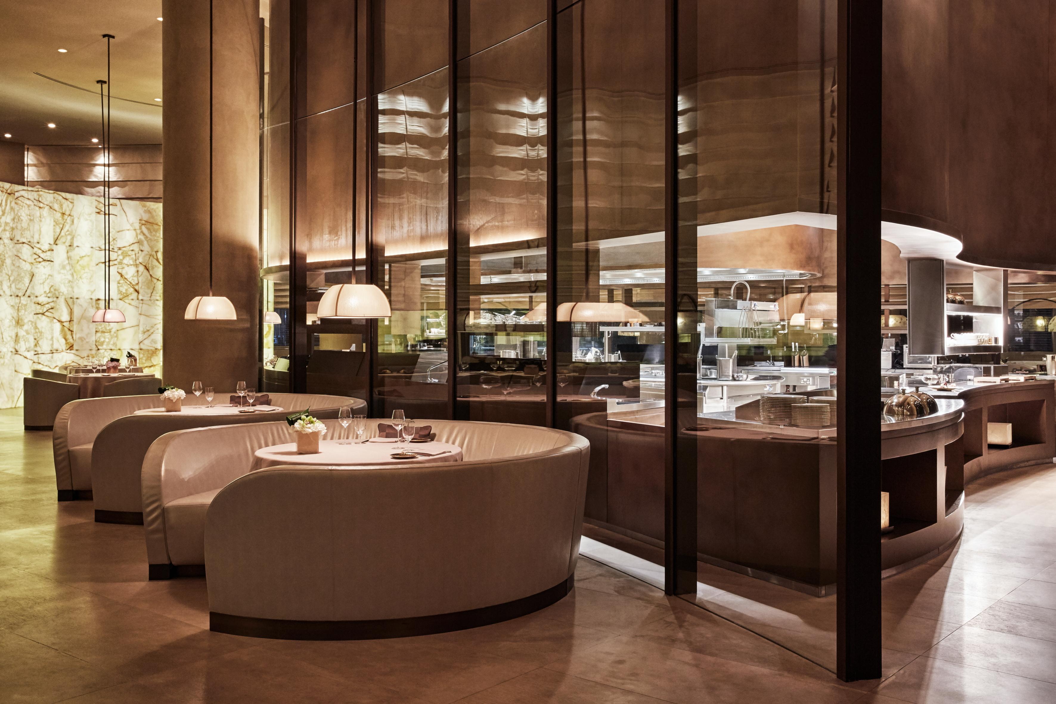 Armani Hotel Dubai, Burj Khalifa Esterno foto Interior of the restaurant