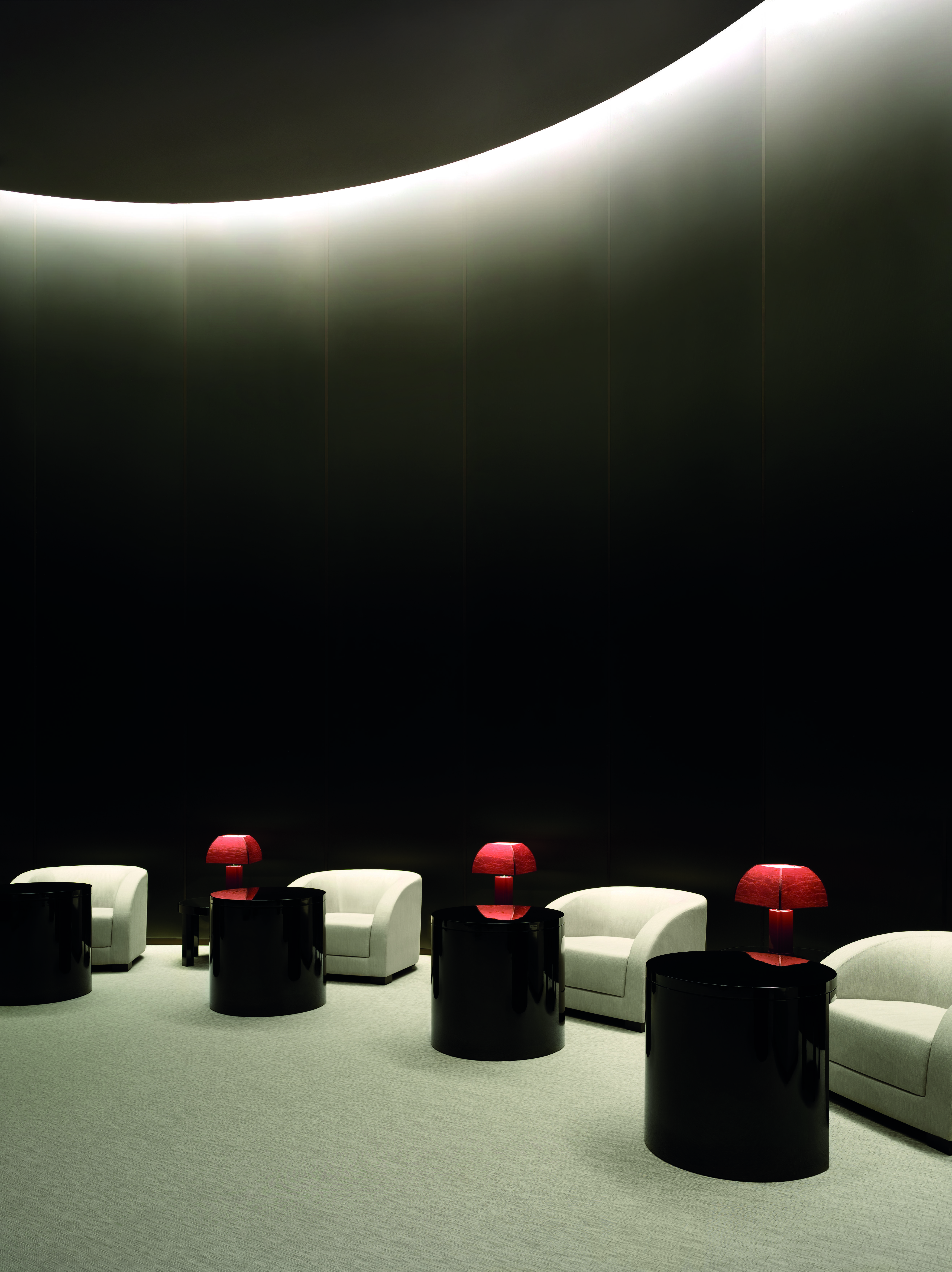 Armani Hotel Dubai, Burj Khalifa Esterno foto The interior of the lounge