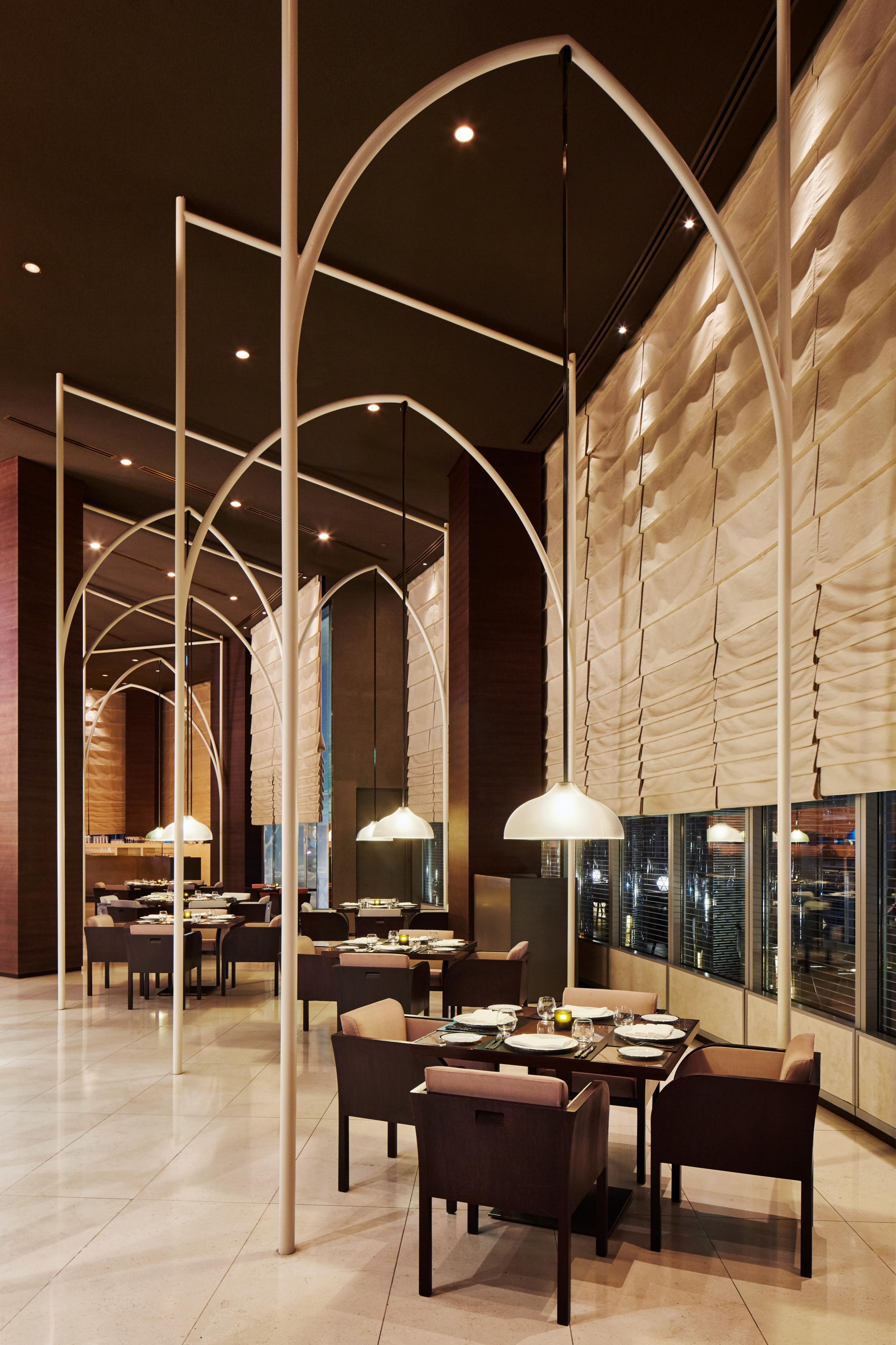 Armani Hotel Dubai, Burj Khalifa Esterno foto The restaurant