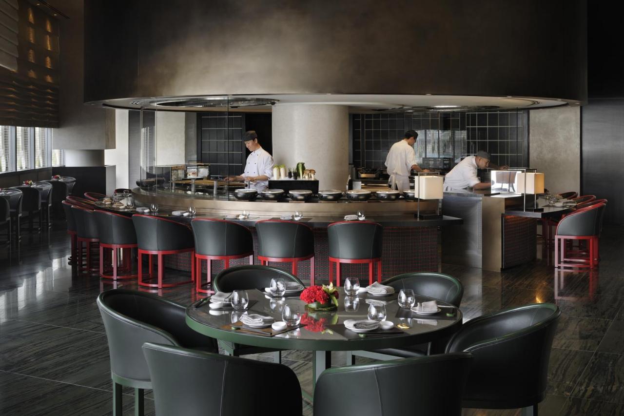 Armani Hotel Dubai, Burj Khalifa Esterno foto The interior of the restaurant