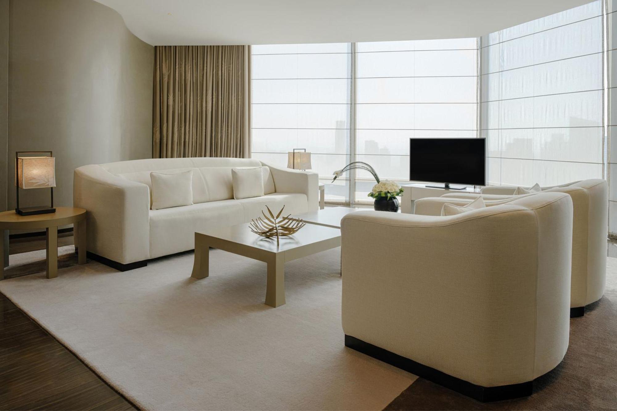 Armani Hotel Dubai, Burj Khalifa Esterno foto A living room