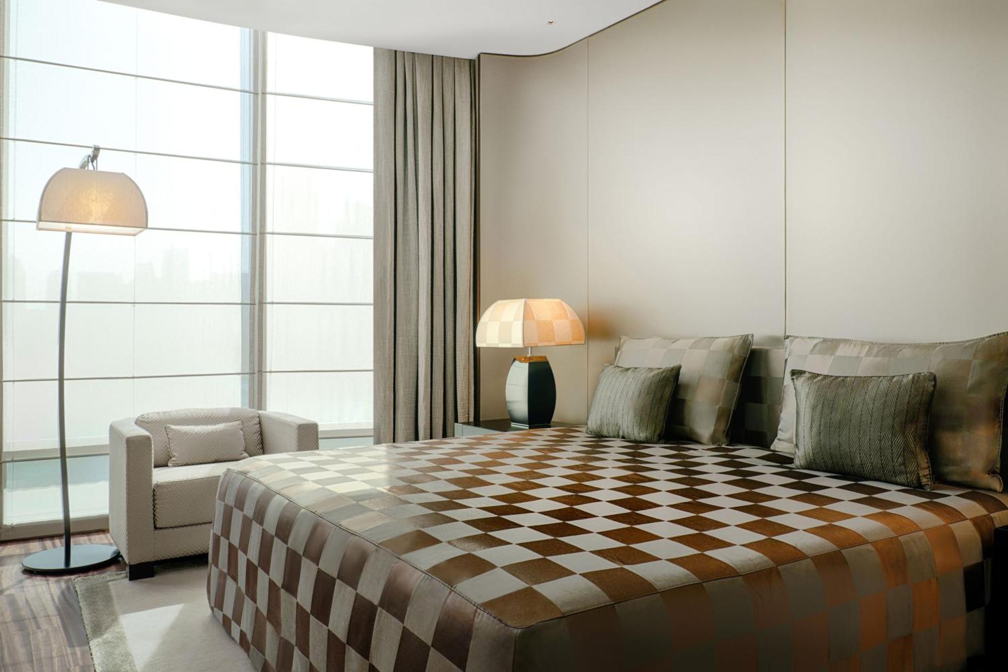 Armani Hotel Dubai, Burj Khalifa Esterno foto A bedroom