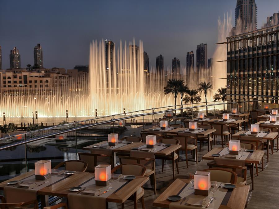 Armani Hotel Dubai, Burj Khalifa Esterno foto The Address Downtown Dubai