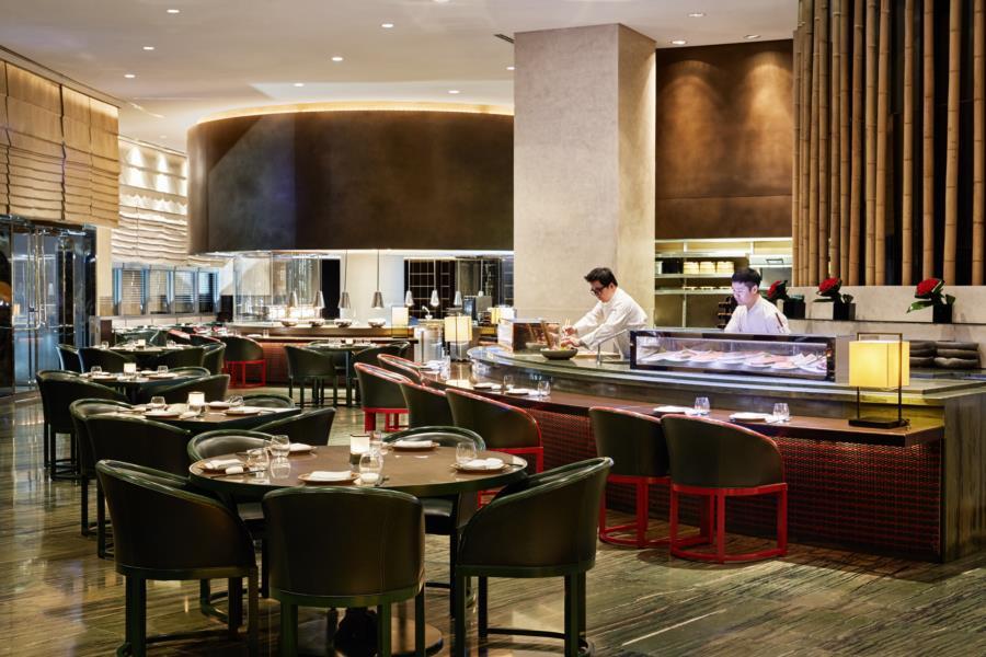 Armani Hotel Dubai, Burj Khalifa Esterno foto Sushi Bar